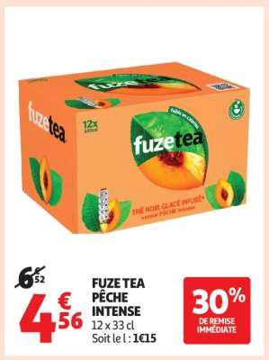 Fuze Tea Pêche Intense