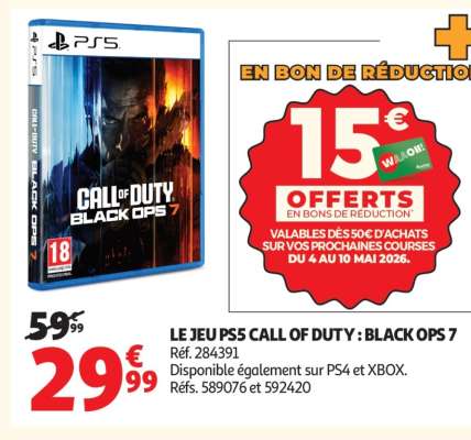 LE JEU PS5 CALL OF DUTY : BLACK OPS 7