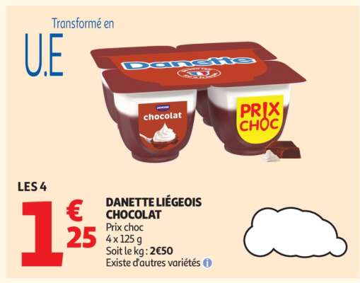 DANETTE LIÉGEOIS CHOCOLAT