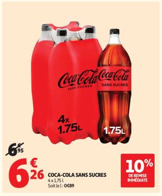 Coca Cola Sans Sucres