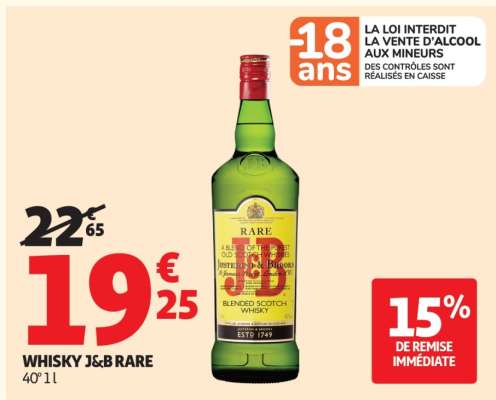 Whisky J&B Rare*