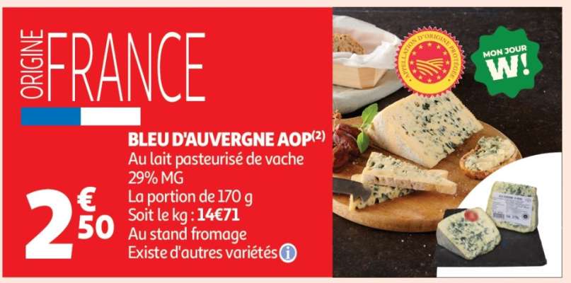 BLEU D’AUVERGNE AOP