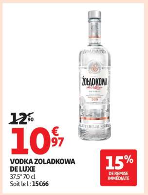 VODKA ZOLADKOWA DE LUXE