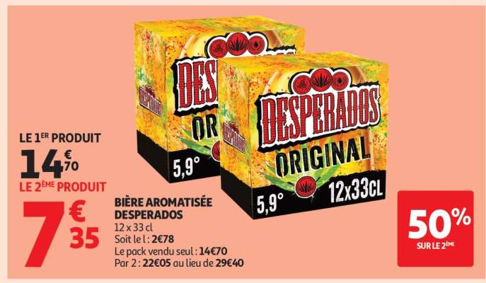 Bière Aromatisée Desperados*