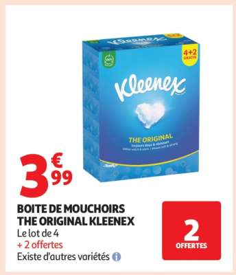 Boîte De Mouchoirs The Original Kleenex