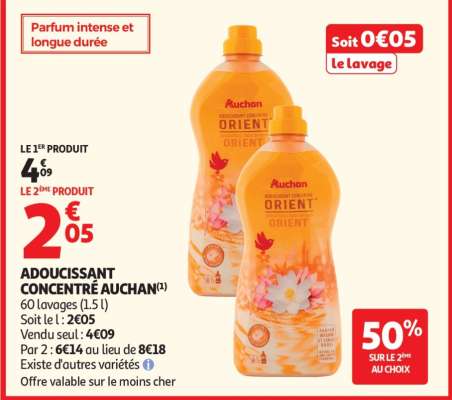 ADOUCISSANT CONCENTRÉ AUCHAN