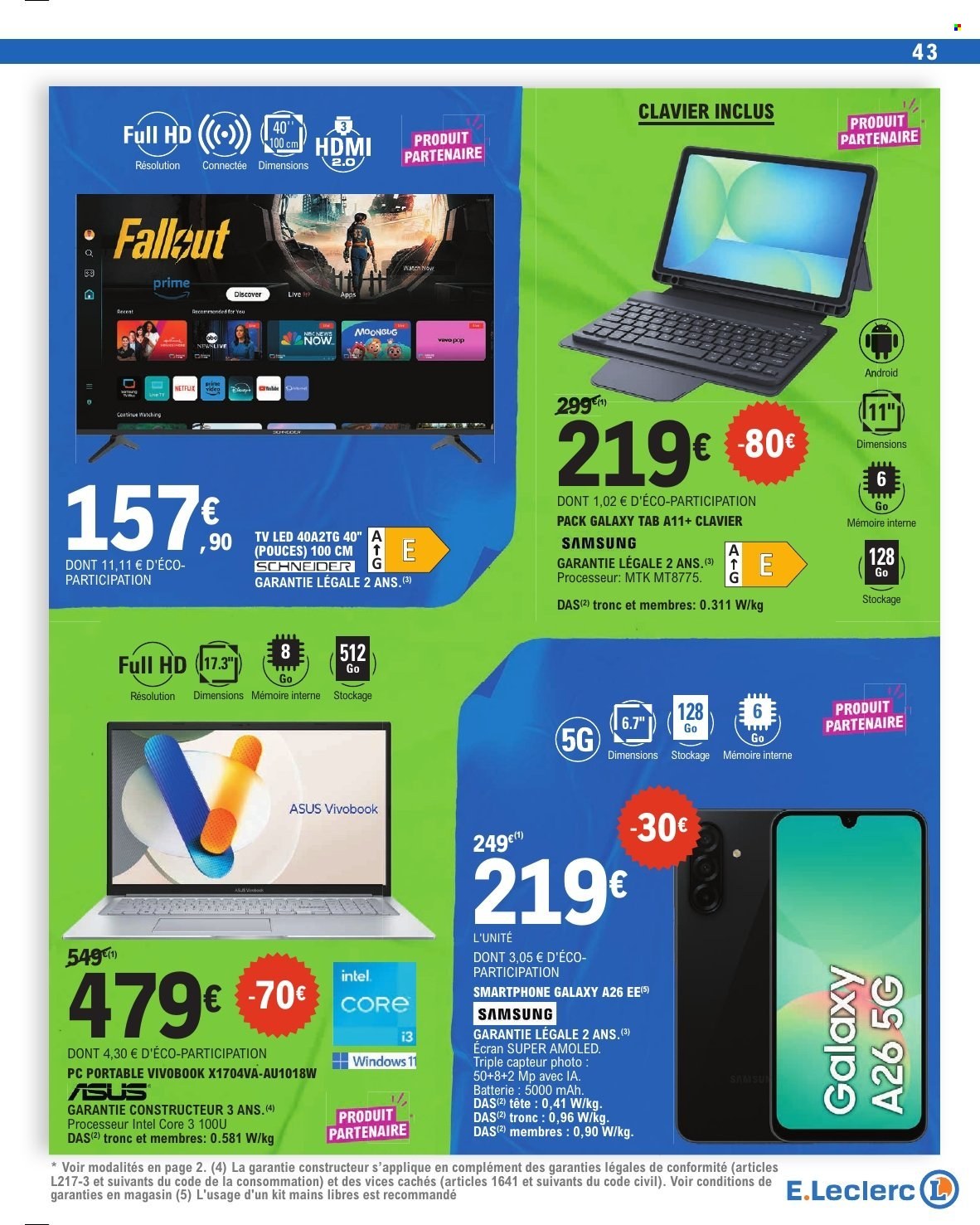Catalogue E.Leclerc - 21/04/2026 - 02/05/2026. Page 43