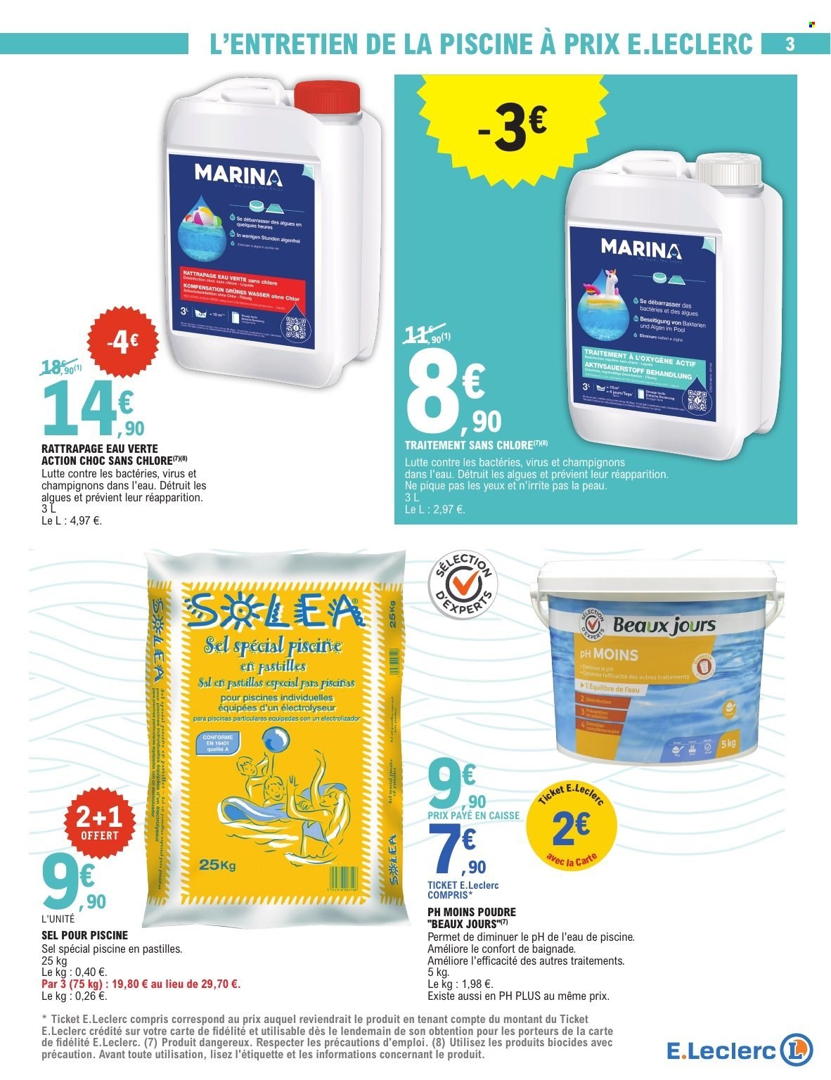 Catalogue E.Leclerc - 21/04/2026 - 09/05/2026. Page 3