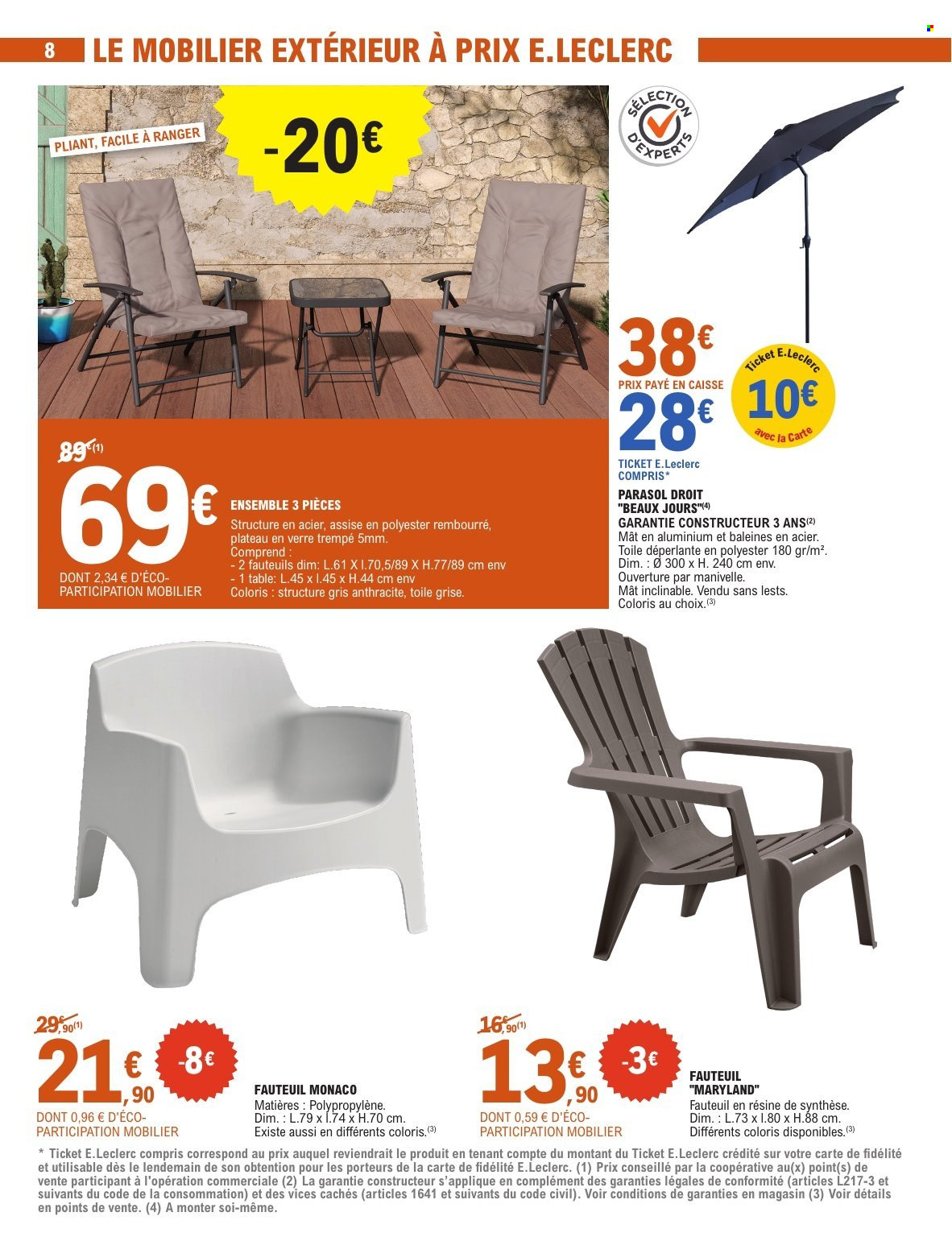 Catalogue E.Leclerc - 21/04/2026 - 09/05/2026. Page 8