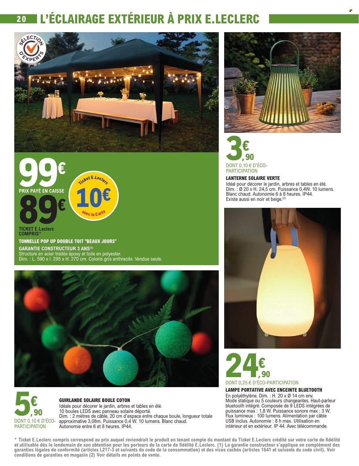 Catalogue E.Leclerc - 21/04/2026 - 09/05/2026. Page 20