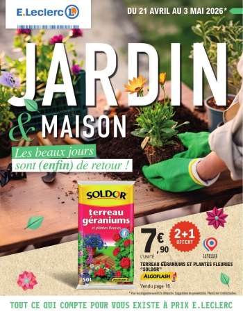 Catalogue E.Leclerc - 21/04/2026 - 03/05/2026.