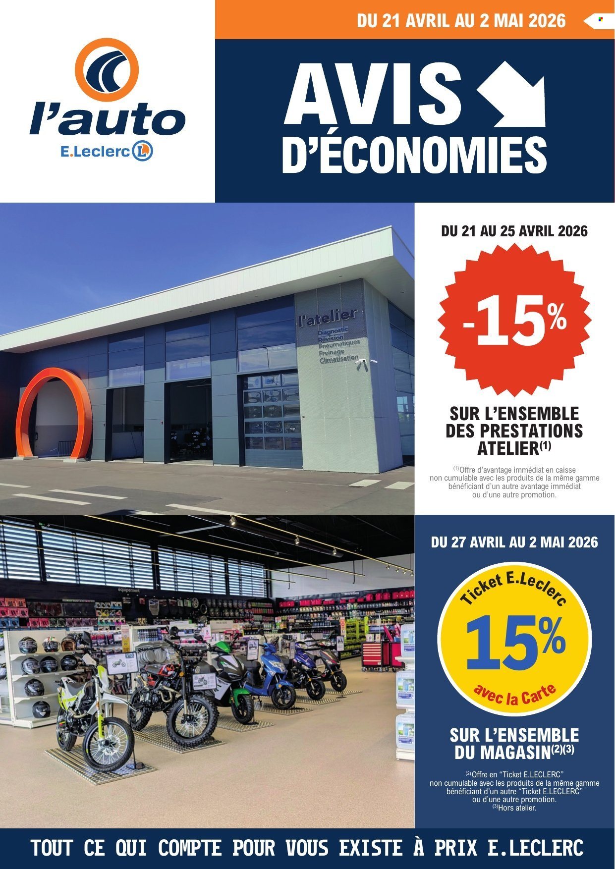 Catalogue E.Leclerc - 21/04/2026 - 02/05/2026. Page 1