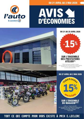 Catalogue E.Leclerc - 21/04/2026 - 02/05/2026.