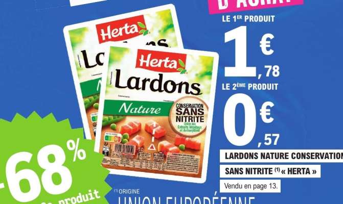 Herta Lardons Nature