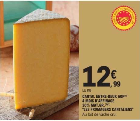 Cantal Entre Deux AOP