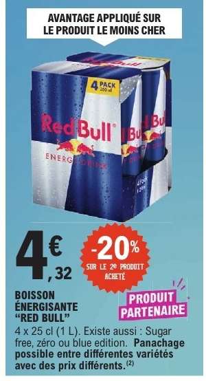 Boisson énergisante 'Red Bull'