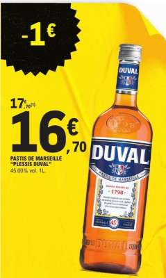 Pastis de Marseille 'Plessis-Duval'