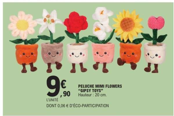 Peluche Mimi Flowers "Gipsy Toys"