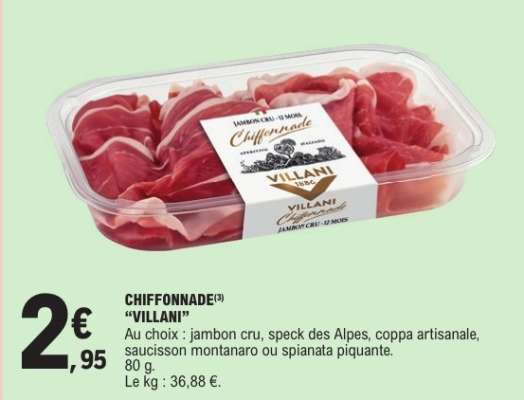 CHIFFONNADE "VILLANI"