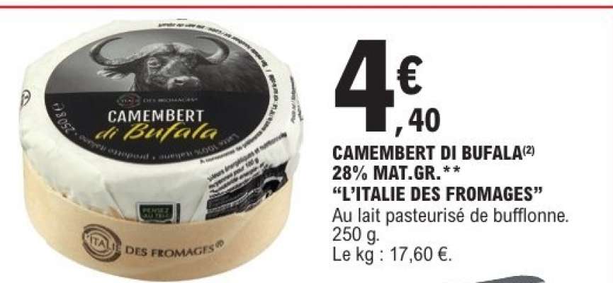 Camembert di Bufala