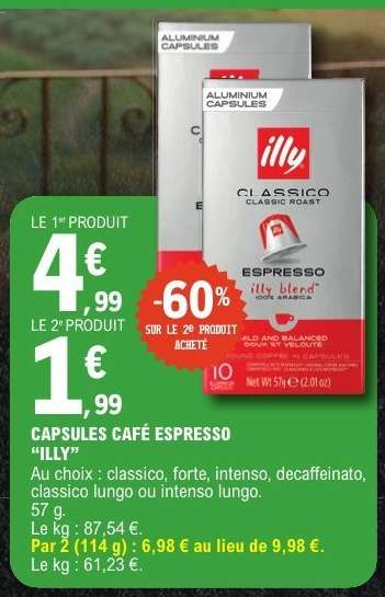CAPSULES CAFÉ ESPRESSO “ILLY”