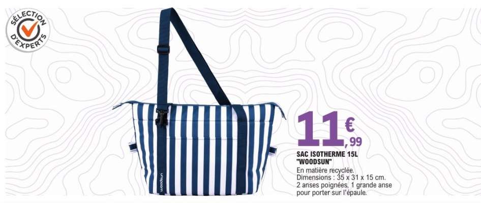 SAC ISOTHERME 15L "WOODSUN"