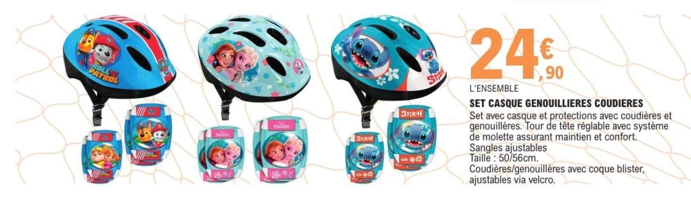 SET CASQUE GENOUILLERES COUDIERES