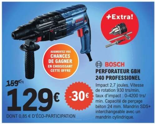 BOSCH PERFORATEUR GBH 240 PROFESSIONNEL