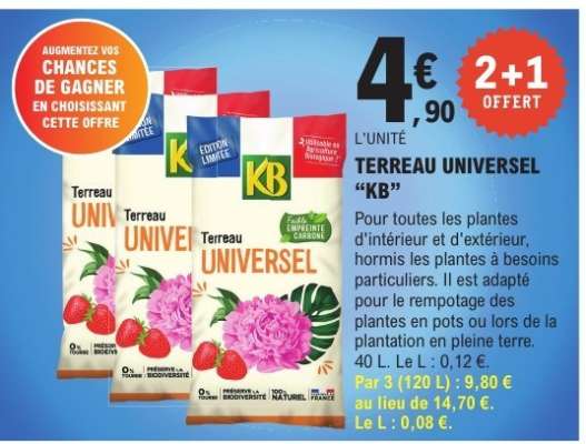 TERREAU UNIVERSEL "KB"