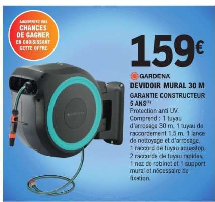 GARDENA DEVIDOIR MURAL 30 M