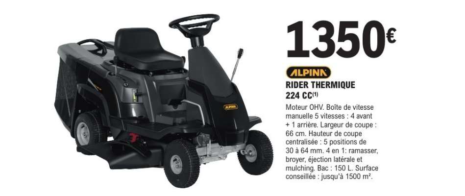 ALPINA RIDER THERMIQUE 224 CC