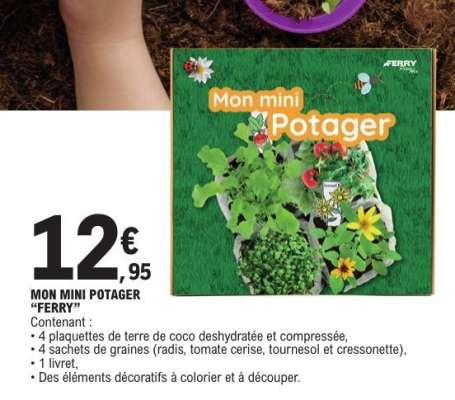 Mon mini potager "Ferry"