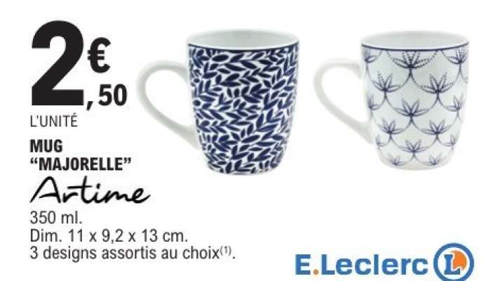 Mug 'Majorelle' Artime
