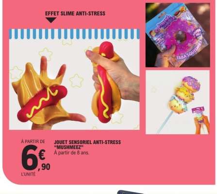 JOUET SENSORIEL ANTI-STRESS 'MUSHMEEZ'