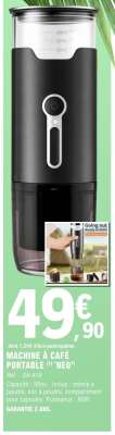 MACHINE À CAFÉ PORTABLE "NEO"