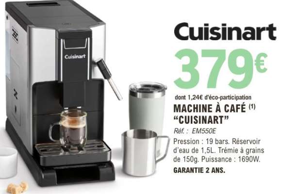 MACHINE À CAFÉ "CUISINART"
