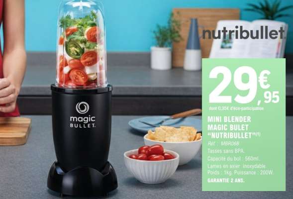 MINI BLENDER MAGIC BULLET "NUTRIBULLET"