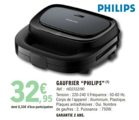 GAUFRIER “PHILIPS”