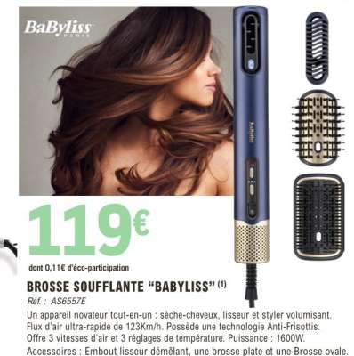 Brosse soufflante BaByliss