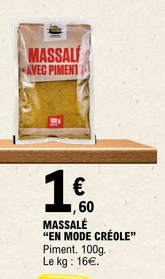 MASSALÉ “EN MODE CRÉOLE”