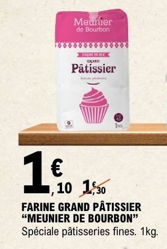 FARINE GRAND PATISSIER “MEUNIER DE BOURBON”