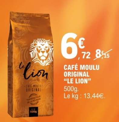 Café Moulu Original 'Le Lion'
