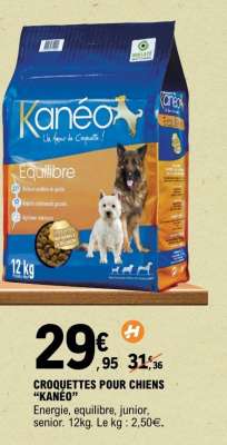 CROQUETTES POUR CHIENS “KANÉO”