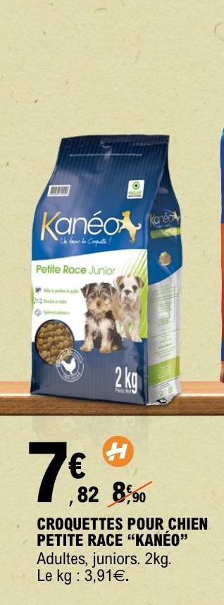 CROQUETTES POUR CHIEN PETITE RACE “KANÉO”