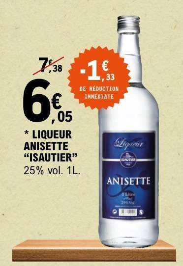 Liqueur Anisette "Isautier"