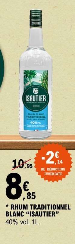 RHUM TRADITIONNEL BLANC "ISAUTIER"