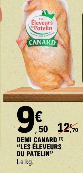 DEMI CANARD "LES ÉLEVEURS DU PATELIN"