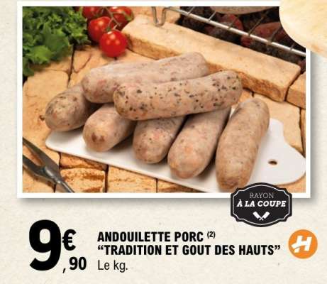 ANDOUILLETTE PORC