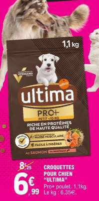CROQUETTES POUR CHIEN 'ULTIMA'