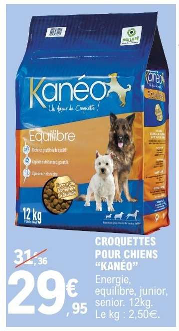CROQUETTES POUR CHIENS “KANÉO”